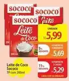 Atacadão Sococo - leite de coco oferta