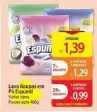 Atacadão Espumil - lava roupas em pó oferta