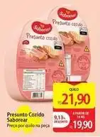 Atacadão Saborosas - presunto cozido oferta