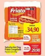 Atacadão Purina - salsicha hot dog friato congelada oferta