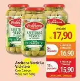 Atacadão La violetera - azeitona verde oferta