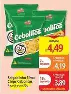 Atacadão Cebolitos - salgadinho elma chips oferta