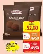 Atacadão Mavalério - cacau em pó oferta