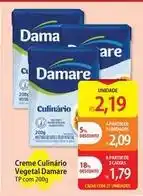 Atacadão Damare - creme culinario vegetal oferta