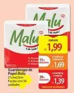 Atacadão Malu - guardanapo de papel oferta