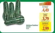 Atacadão Paulista - abóbora /jacaré oferta