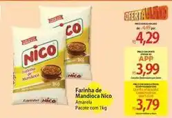 Atacadão Nico - farinha de mandioca oferta