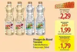 Atacadão Toscano - vinagre de alcool oferta