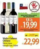 Atacadão Chilano - vinho chileno oferta