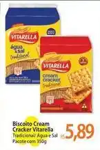 Atacadão Vitarella - biscoito cream cracker oferta