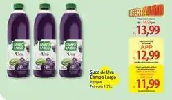 Atacadão Campo largo - suco de uva oferta