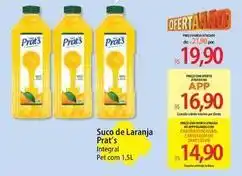 Atacadão Prats. - suco de laranja oferta