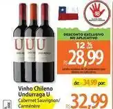 Atacadão Off - vinho chileno oferta