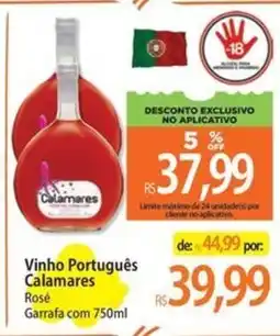 Atacadão Português - vinho portugues calamares oferta