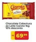 Tonin Superatacado Garoto - chocolate cobertura ao leite oferta