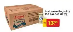 Tonin Superatacado Fugini - maionese c/ 144 sachês de 7g oferta