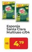 Tonin Superatacado Claro - esponja multiuso c/04 oferta