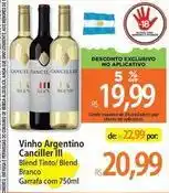 Atacadão Argentino - vinho oferta
