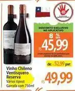 Atacadão Ventisquero - vinho chileno oferta
