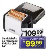 Fort Atacadista Chic - sanduicheira ou torradeira eléctrica oferta