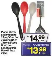 Fort Atacadista Brinox - pincel 28cm/ espumadeira oferta