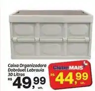 Fort Atacadista Mais - caixa organizadora dobrável oferta