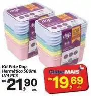Fort Atacadista Dupé - kit pote hermetico oferta