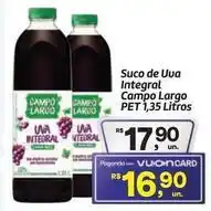Fort Atacadista Campo largo - suco de uva integral oferta