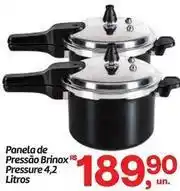 Fort Atacadista De - panela de pressão brinox pressure 4,2 litros oferta