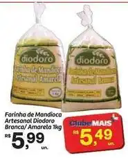 Fort Atacadista Amarelo - farinha de mandioca artesanal oferta