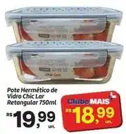 Fort Atacadista Chic - pote hermetico de vidro oferta