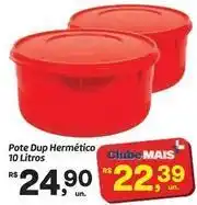 Fort Atacadista Pote dup hermético 10 litros oferta