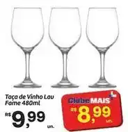 Fort Atacadista De - taça de vinho lau fame 480ml oferta