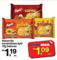 Fort Atacadista Apti - macarrão instantâneo oferta