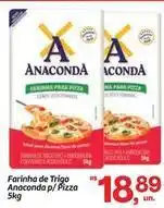 Fort Atacadista Anaconda - farinha de trigo p/pizza oferta