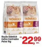 Fort Atacadista Rs - ração gatos castrados peixe 1kg oferta
