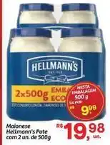 Fort Atacadista Hellmann's - maionese pote com 2 un oferta