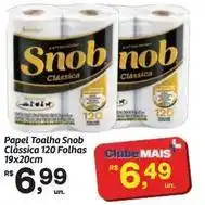 Fort Atacadista Snob - papel toalha clássica 120 folhas 19x20cm oferta
