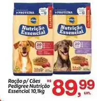 Fort Atacadista Pedigree - ração p/ cães nutrição oferta