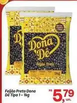 Fort Atacadista Dona dê - feijão preto oferta
