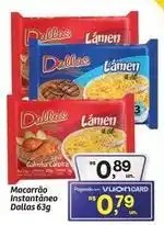 Fort Atacadista Dallas - macarrão instantâneo oferta