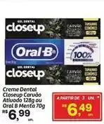 Fort Atacadista Oral-b - creme dental a tío carvao atiuado oferta