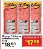 Fort Atacadista De - linguiça calabresa calembara fatiada oferta