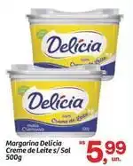 Fort Atacadista Delícia - margarina creme de leite s/sal oferta