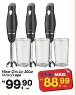 Fort Atacadista Chic - mixer lar 200w 127u c/ copo oferta