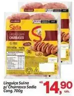 Fort Atacadista Sadia - linguiça suína p/ churrasco oferta