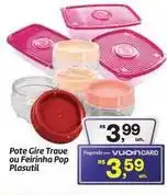 Fort Atacadista Pop - pote gire trave ou feirinha plasstil oferta