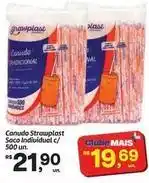 Fort Atacadista Tradicional - canudo strawplast saco individual c/ 500 un oferta