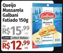 Supermercado Dalben Queijo Mussarela Galbani Fatiado oferta