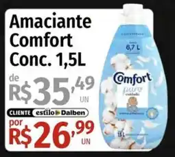 Supermercado Dalben Amaciante Comfort Conc. 1,5L oferta